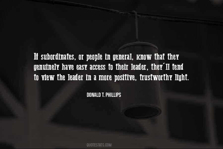 Donald T. Phillips Quotes #1027729