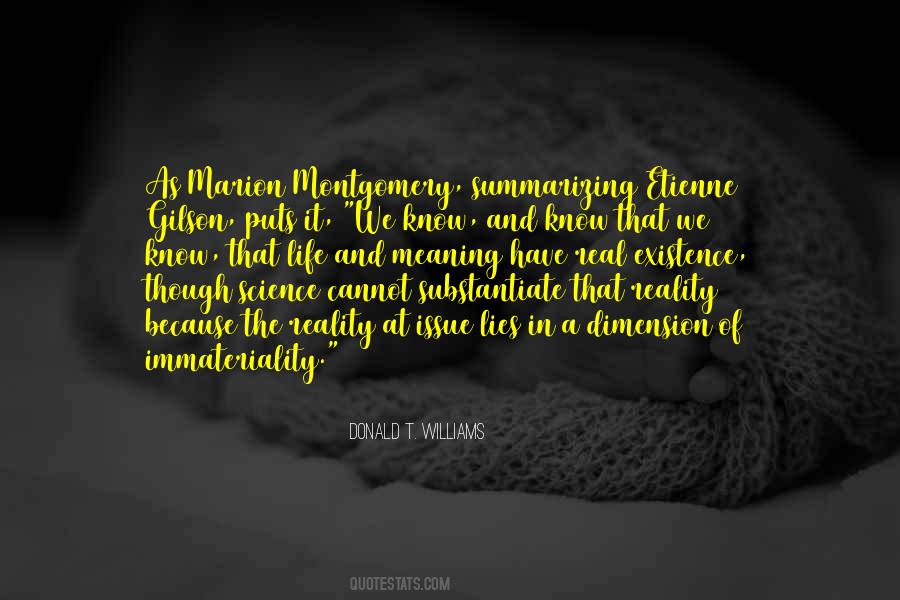Donald T. Williams Quotes #1757516 Donald T. Williams Quotes #1757516