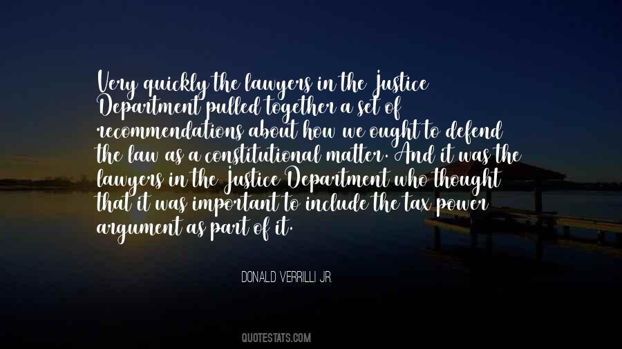 Donald Verrilli Jr. Quotes #1749460