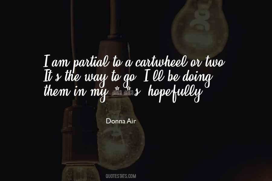 Donna Air Quotes #209365