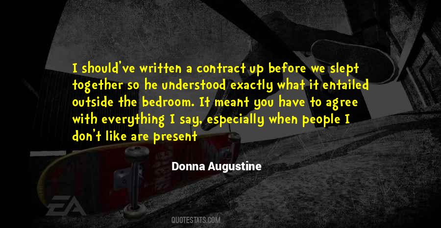 Donna Augustine Quotes #1706208