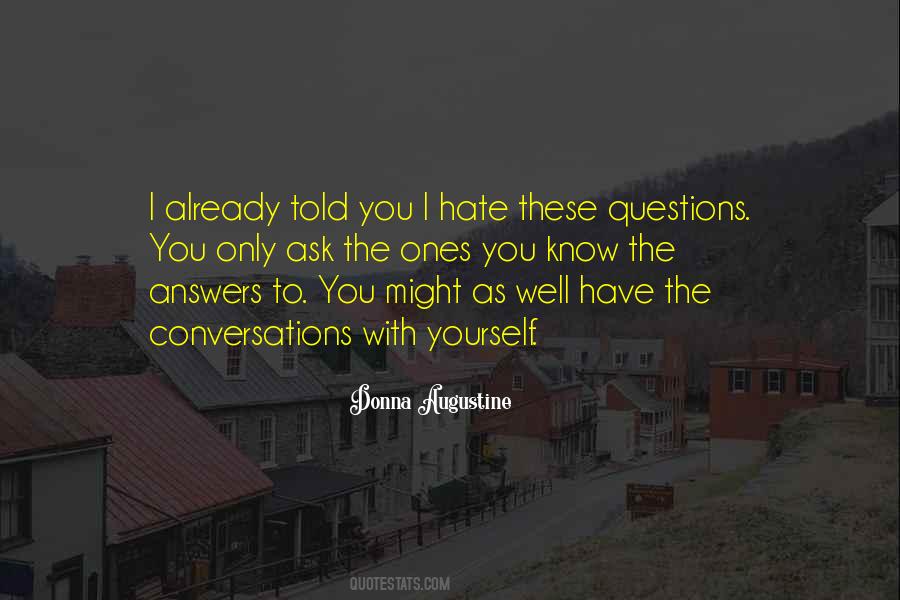 Donna Augustine Quotes #400110