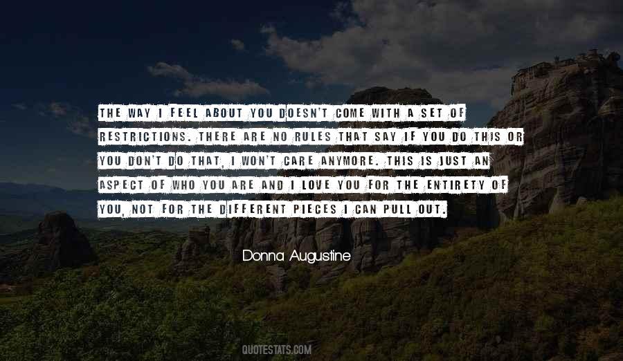 Donna Augustine Quotes #856401