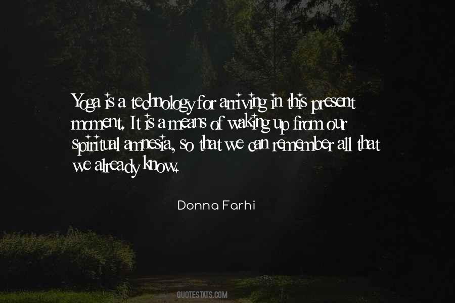 Donna Farhi Quotes #1473653