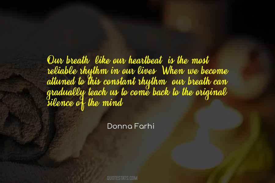 Donna Farhi Quotes #1509190