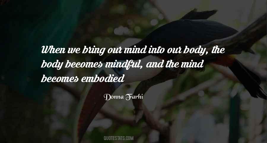 Donna Farhi Quotes #24249