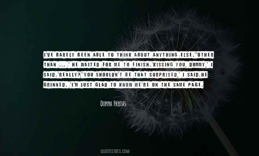 Donna Freitas Quotes #1503693