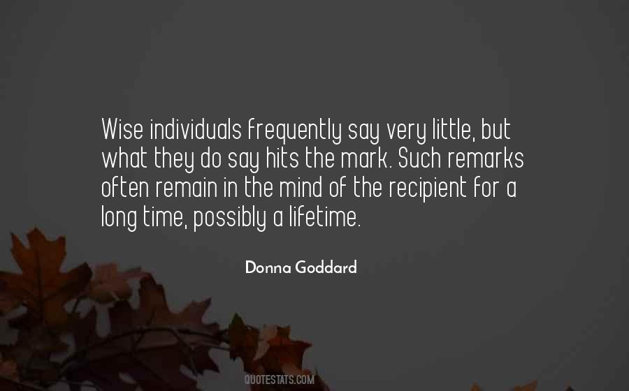 Donna Goddard Quotes #576078