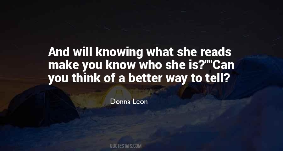 Donna Leon Quotes #640193