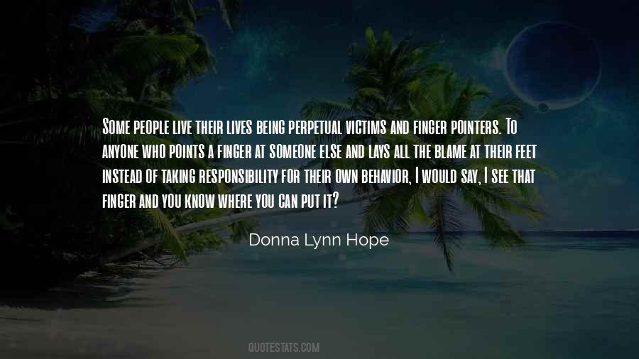 Donna Lynn Hope Quotes #1234493