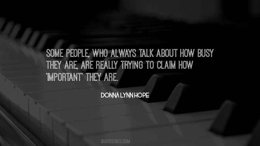Donna Lynn Hope Quotes #1340115