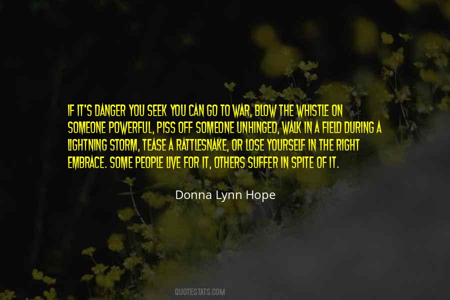 Donna Lynn Hope Quotes #568818