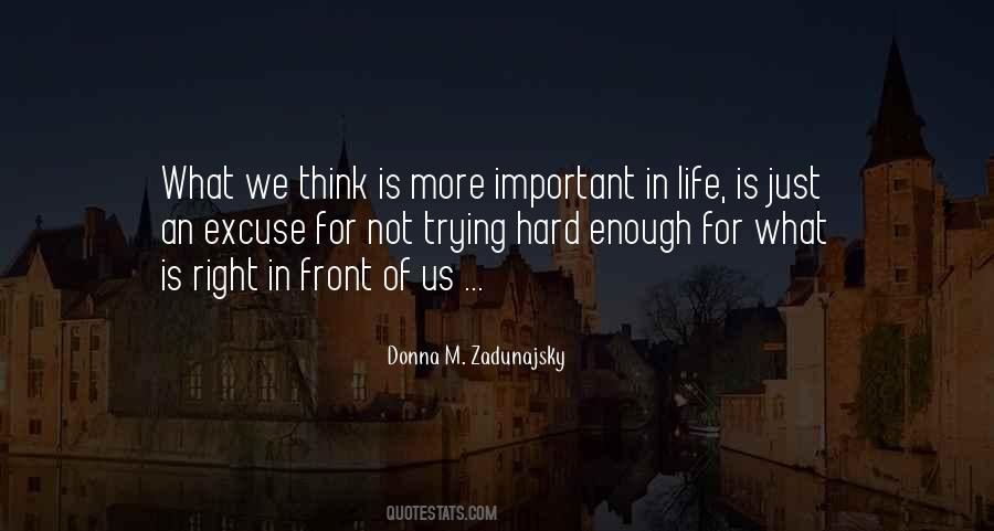 Donna M. Zadunajsky Quotes #1285807