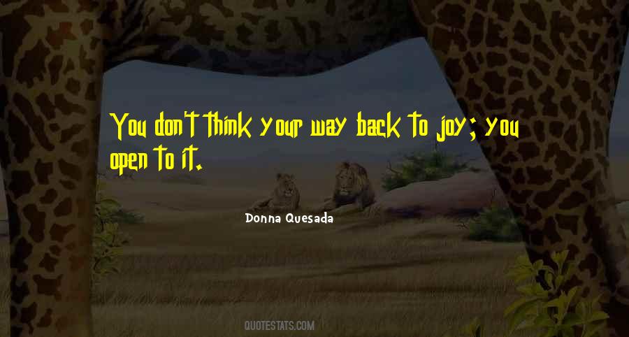 Donna Quesada Quotes #452319