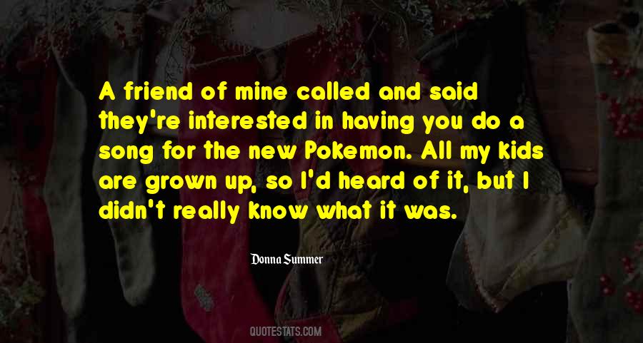 Donna Summer Quotes #245952