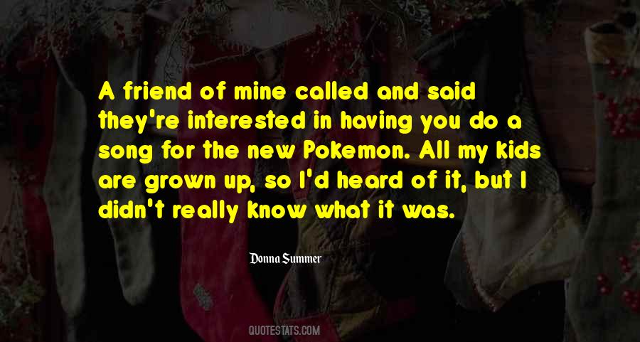 Donna Summer Quotes #245952