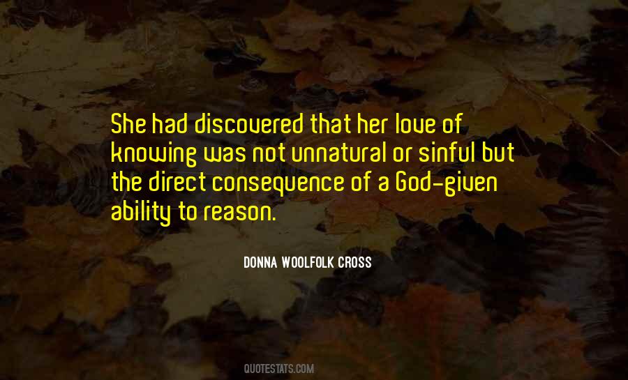 Donna Woolfolk Cross Quotes #1593679