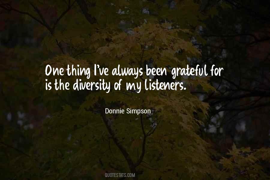 Donnie Simpson Quotes #11073