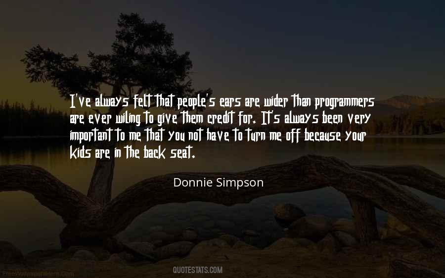 Donnie Simpson Quotes #95217