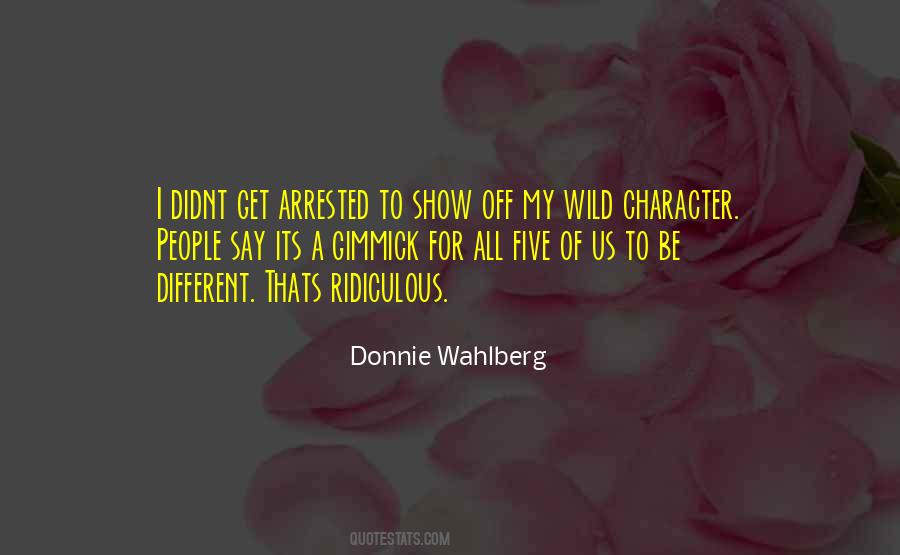 Donnie Wahlberg Quotes #1145427