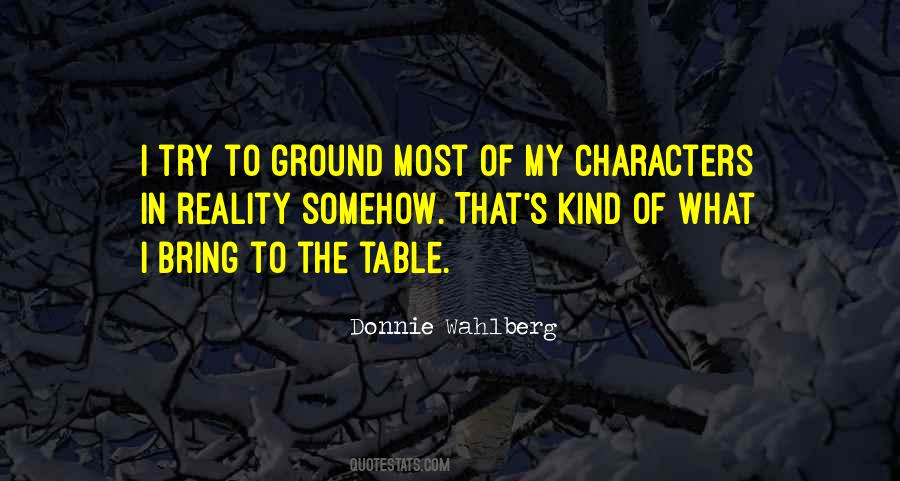 Donnie Wahlberg Quotes #148453