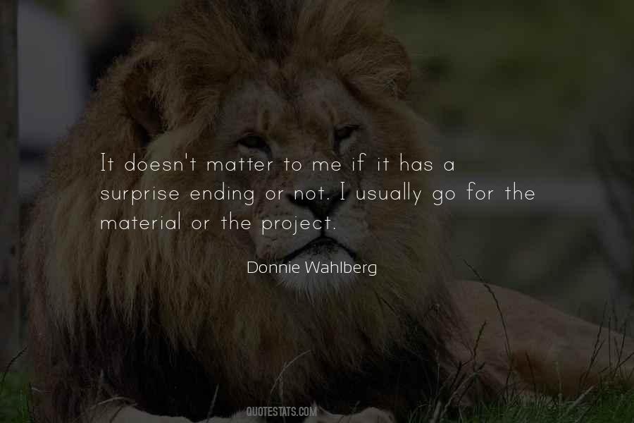 Donnie Wahlberg Quotes #992832