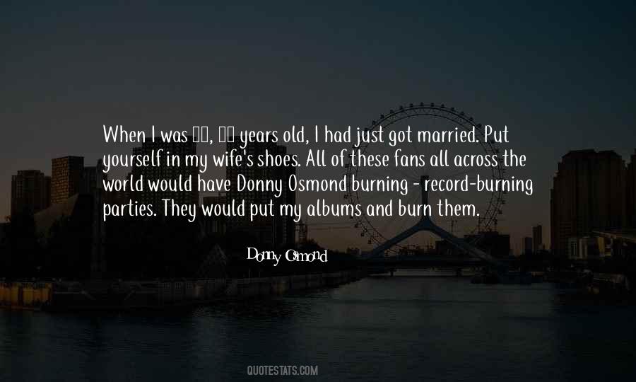 Donny Osmond Quotes #1353033 Donny Osmond Quotes #1353033