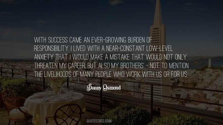Donny Osmond Quotes #1688253 Donny Osmond Quotes #1688253
