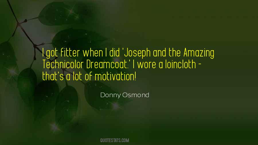 Donny Osmond Quotes #210872 Donny Osmond Quotes #210872