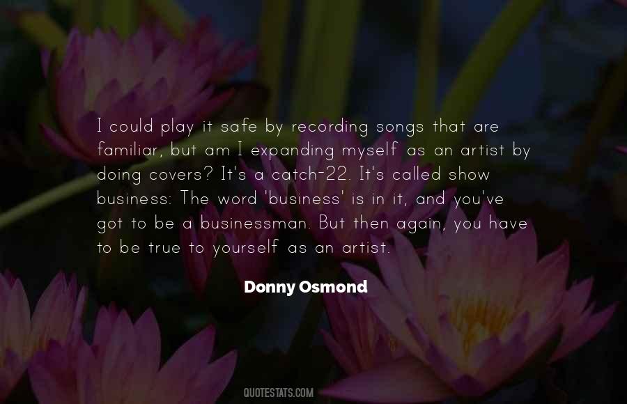 Donny Osmond Quotes #747233