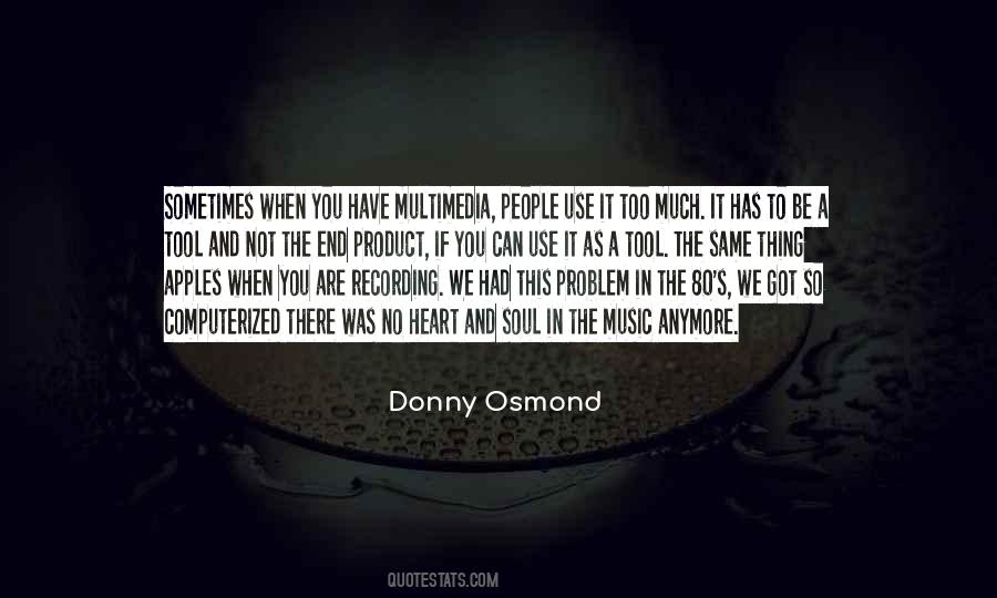 Donny Osmond Quotes #859989