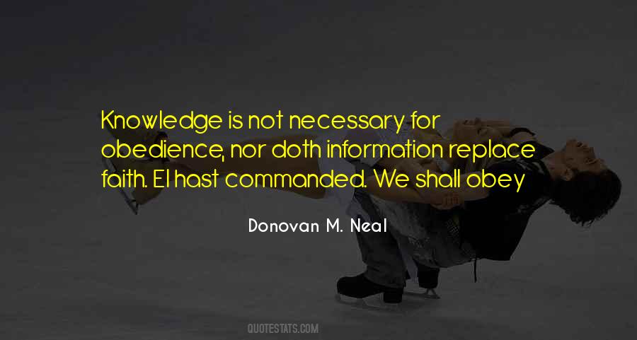 Donovan M. Neal Quotes #880719