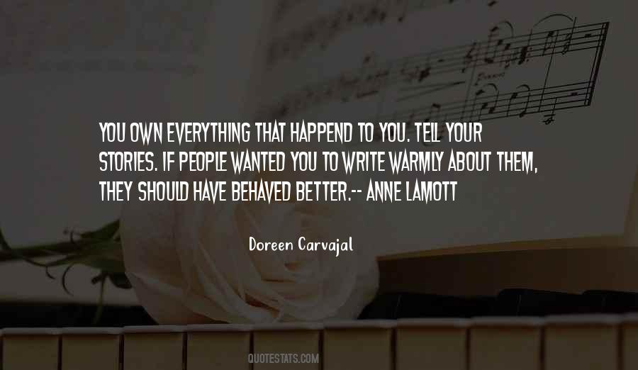 Doreen Carvajal Quotes #823122