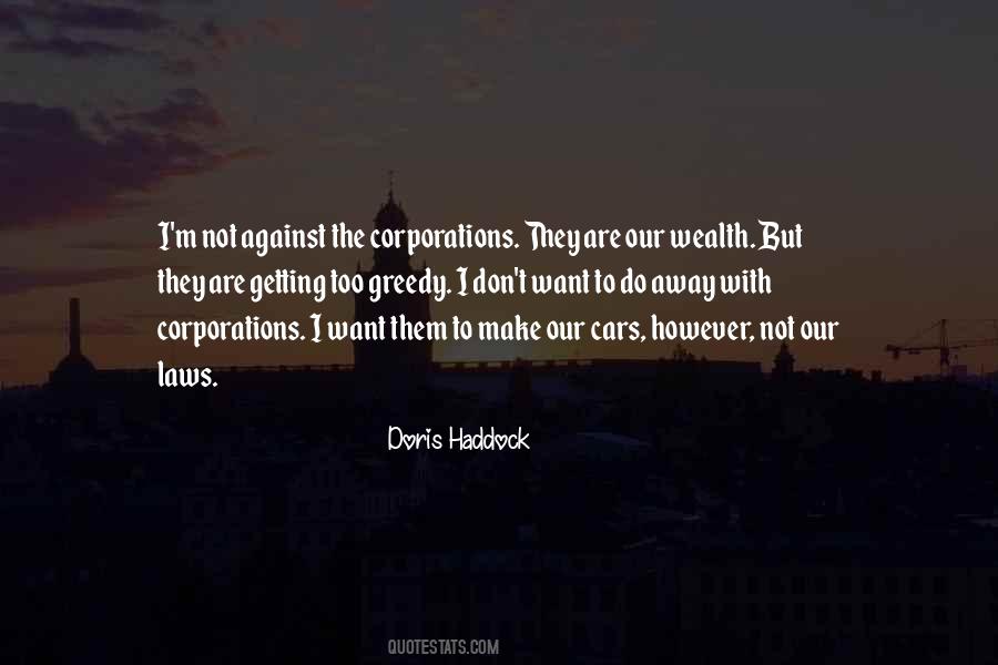 Doris Haddock Quotes #1281564