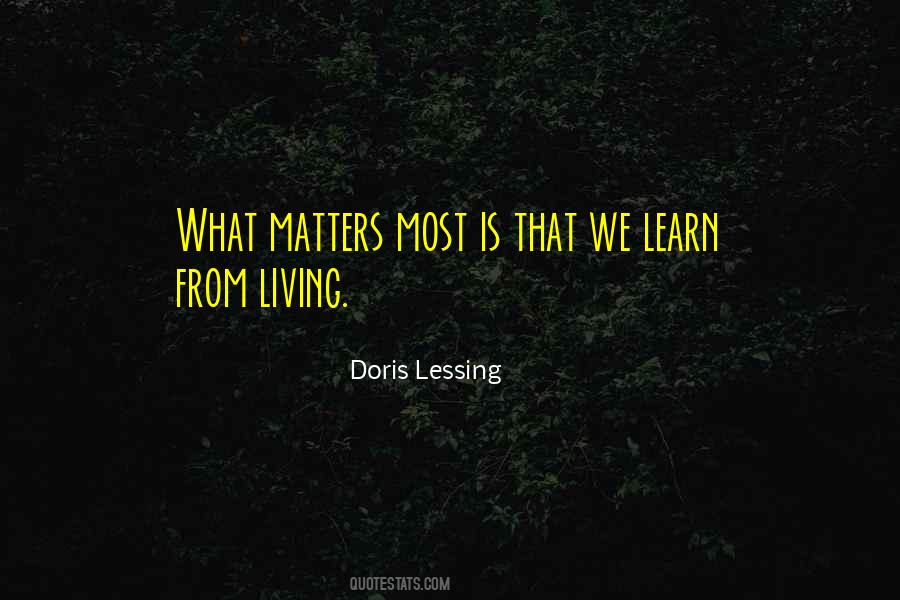 Doris Lessing Quotes #1827250