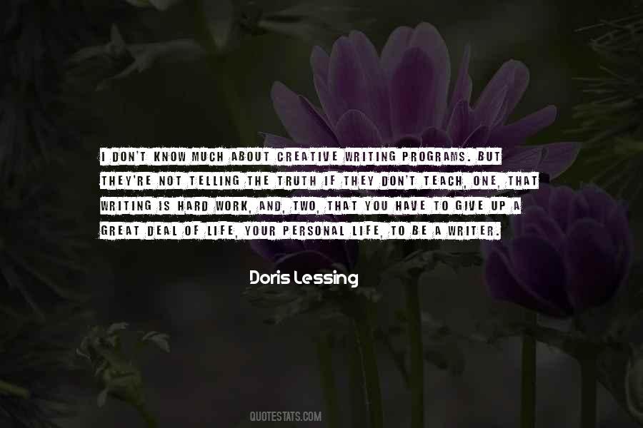 Doris Lessing Quotes #954657