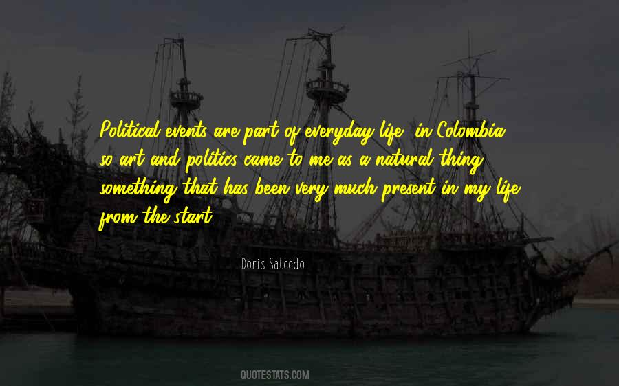 Doris Salcedo Quotes #1405305