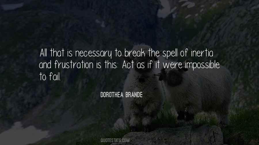 Dorothea Brande Quotes #1164490