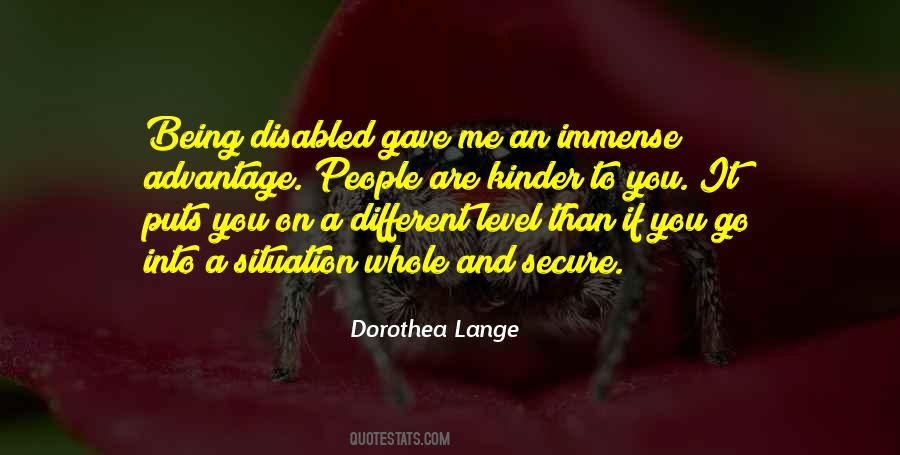 Dorothea Lange Quotes #1605887