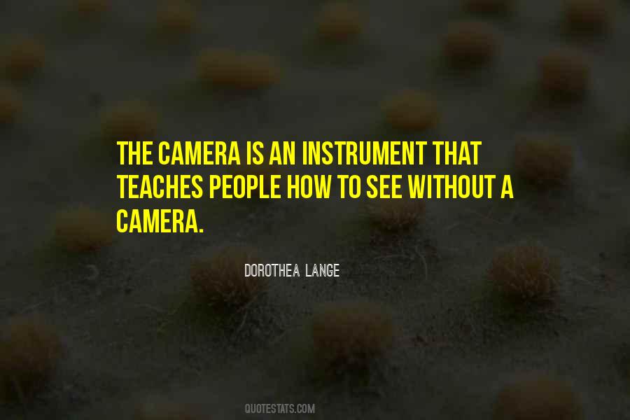 Dorothea Lange Quotes #1698279