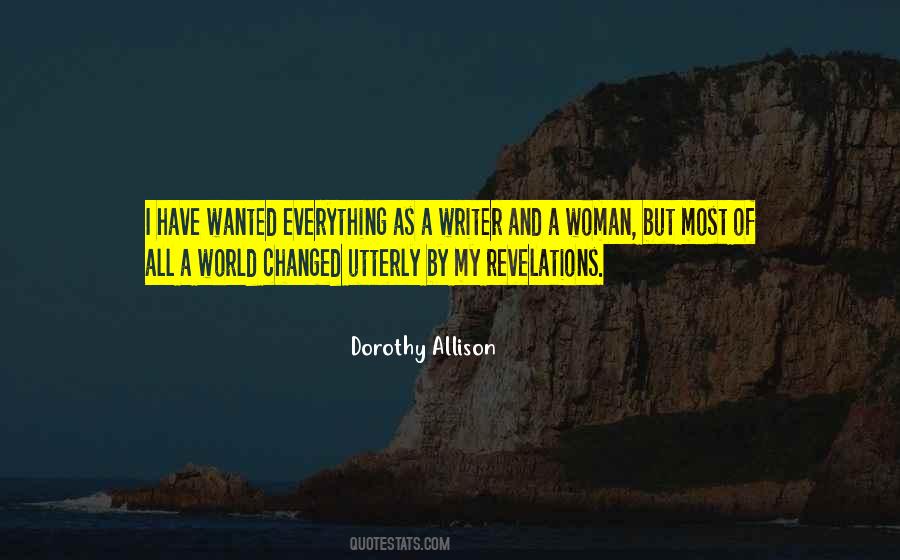 Dorothy Allison Quotes #794968