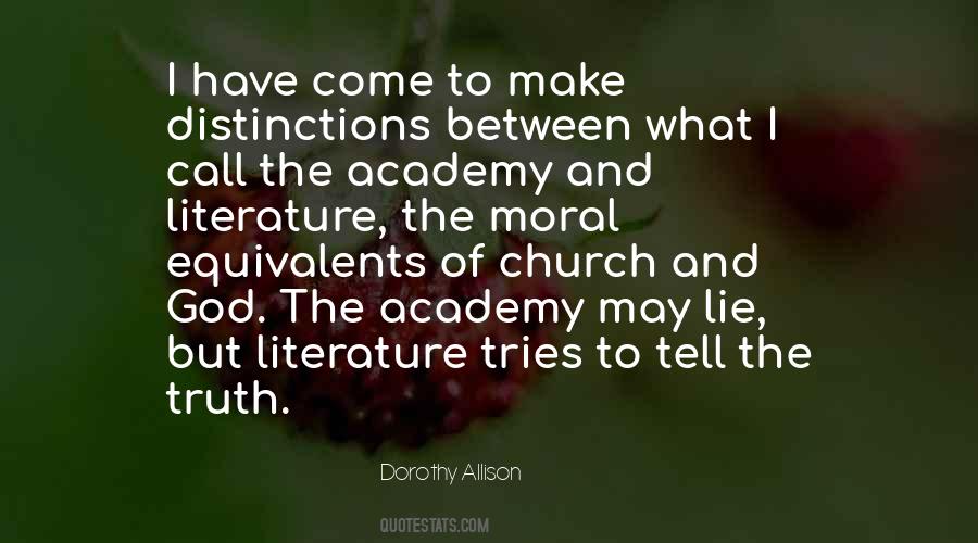 Dorothy Allison Quotes #803947