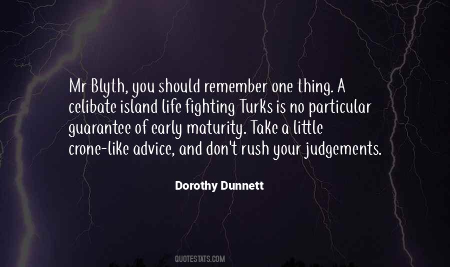 Dorothy Dunnett Quotes #1695872