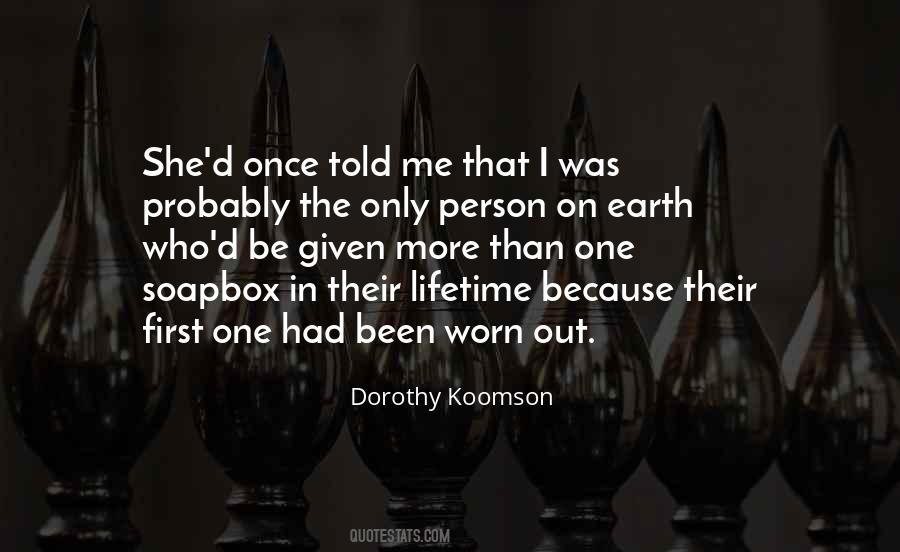 Dorothy Koomson Quotes #1223644