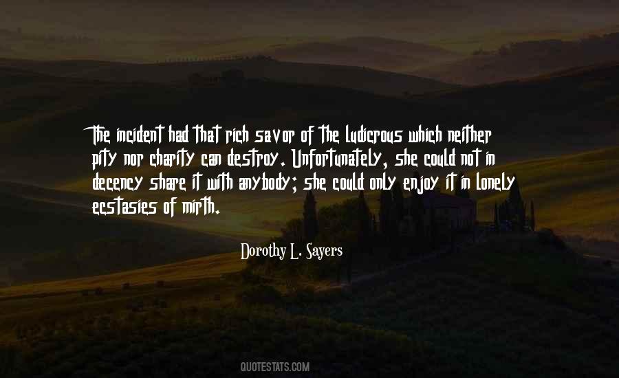 Dorothy L. Sayers Quotes #379974