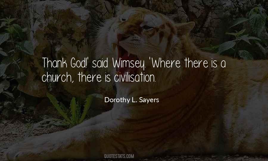 Dorothy L. Sayers Quotes #963110