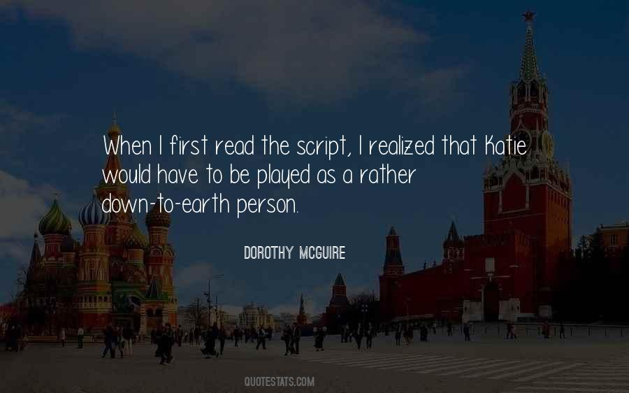 Dorothy McGuire Quotes #573507 Dorothy McGuire Quotes #573507