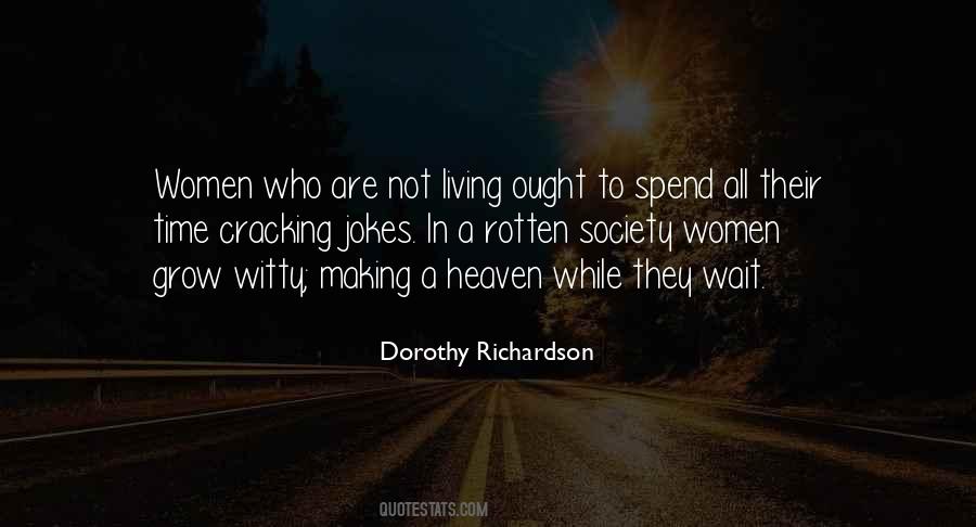 Dorothy Richardson Quotes #442340