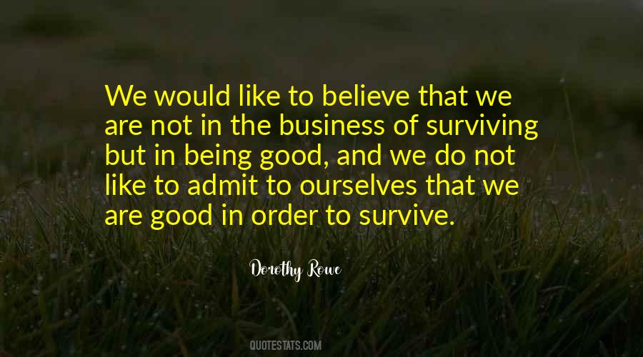 Dorothy Rowe Quotes #1260075