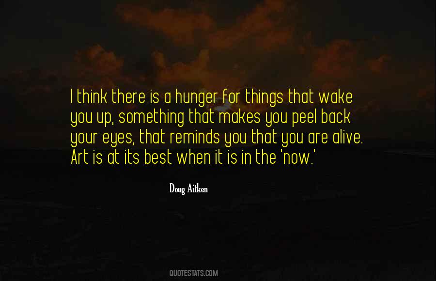 Doug Aitken Quotes #382568
